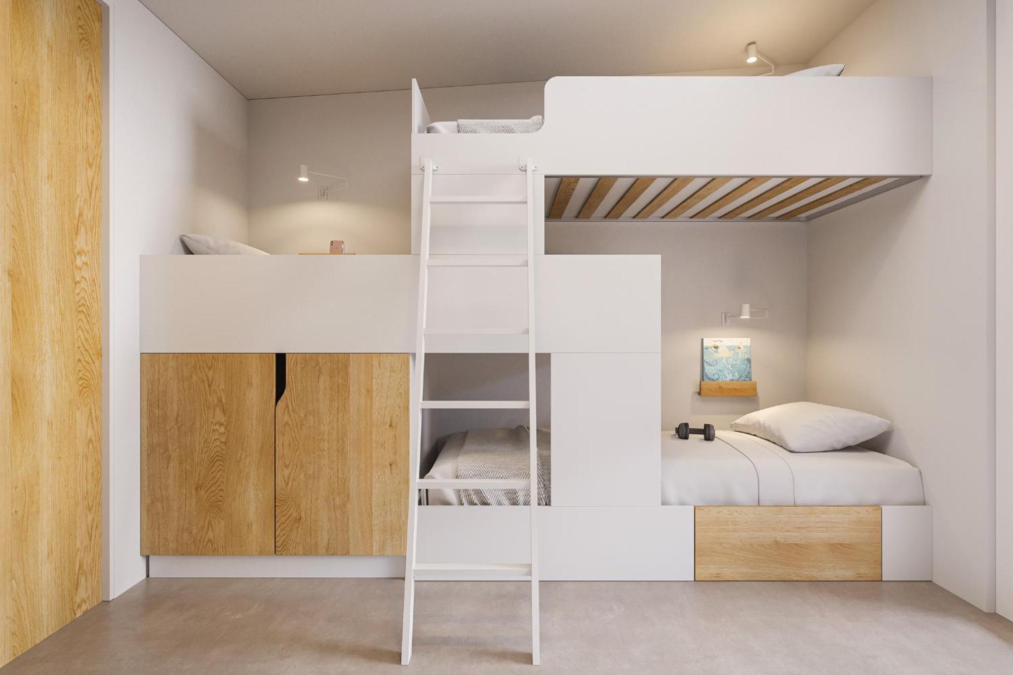 Isamar Holiday Village Ca Lino 객실 사진 A bunk bed